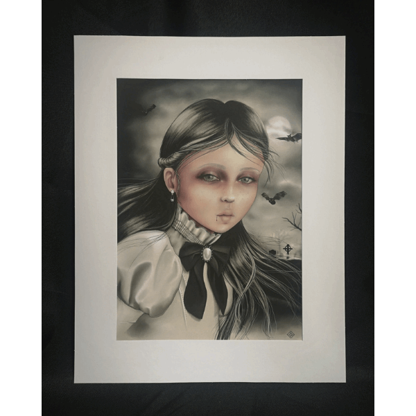 Vampire Child  A4 Print