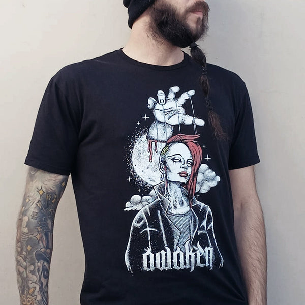Awaken the Zombie Graphic T-Shirt - Zombifit Original. T-shirt Zombifit