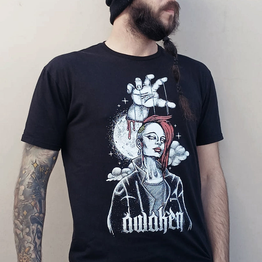 Awaken the Zombie Graphic T-Shirt - Zombifit Original. T-shirt Zombifit