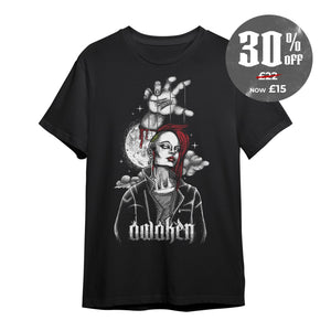 Awaken the Zombie Graphic T-Shirt - Zombifit Original. T-shirt Zombifit