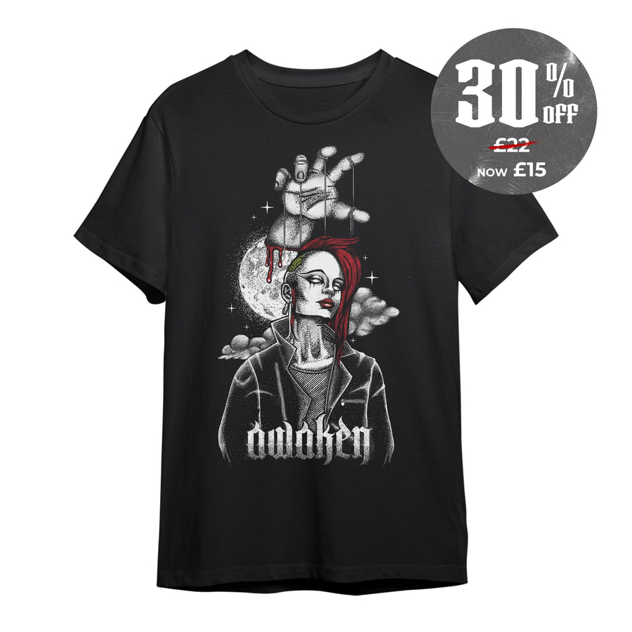 Awaken the Zombie Graphic T-Shirt - Zombifit Original. T-shirt Zombifit