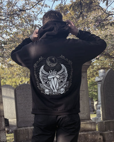Dark Angel Hoodie (Kangaroo Pocket) hoodie Zombifit
