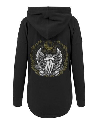 Dark Angel Loose-cut Hoodie (no pockets) hoodie Zombifit