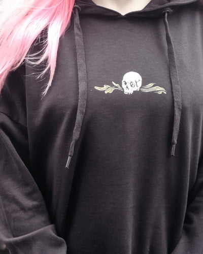 Dark Angel Loose-cut Hoodie (no pockets) hoodie Zombifit