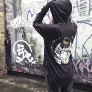 Dark Angel Loose-cut Hoodie (no pockets) hoodie Zombifit