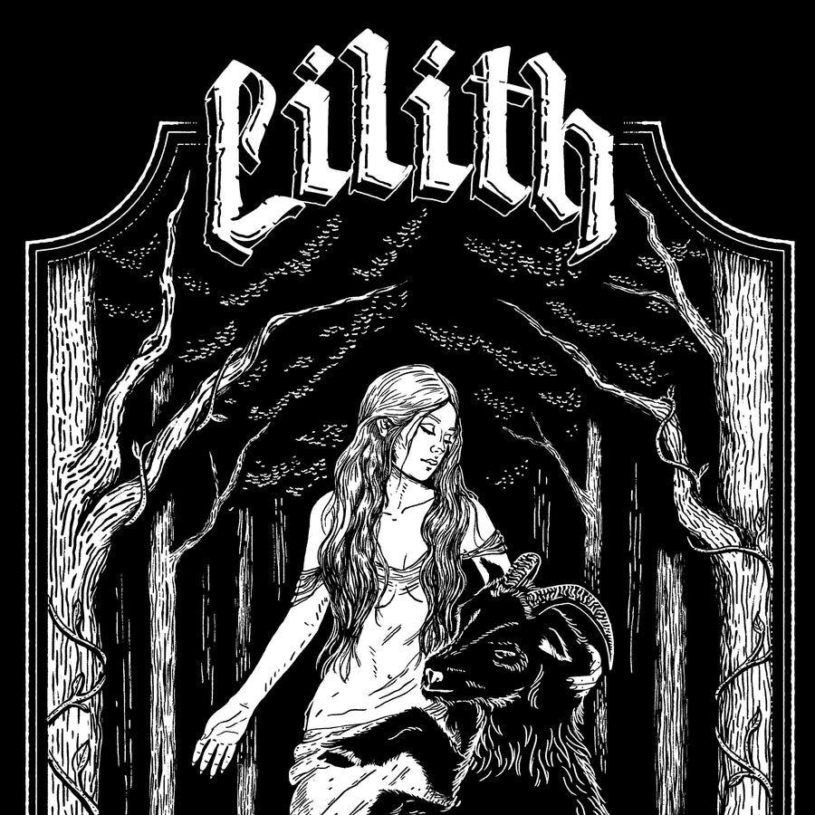 Lilith Black Graphic T-Shirt