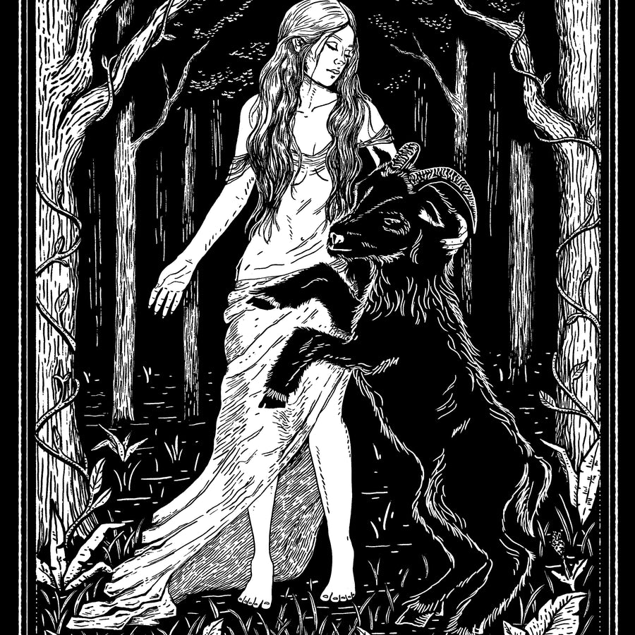 Lilith Black Graphic T-Shirt