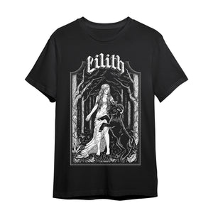 Lilith Black Graphic T-Shirt