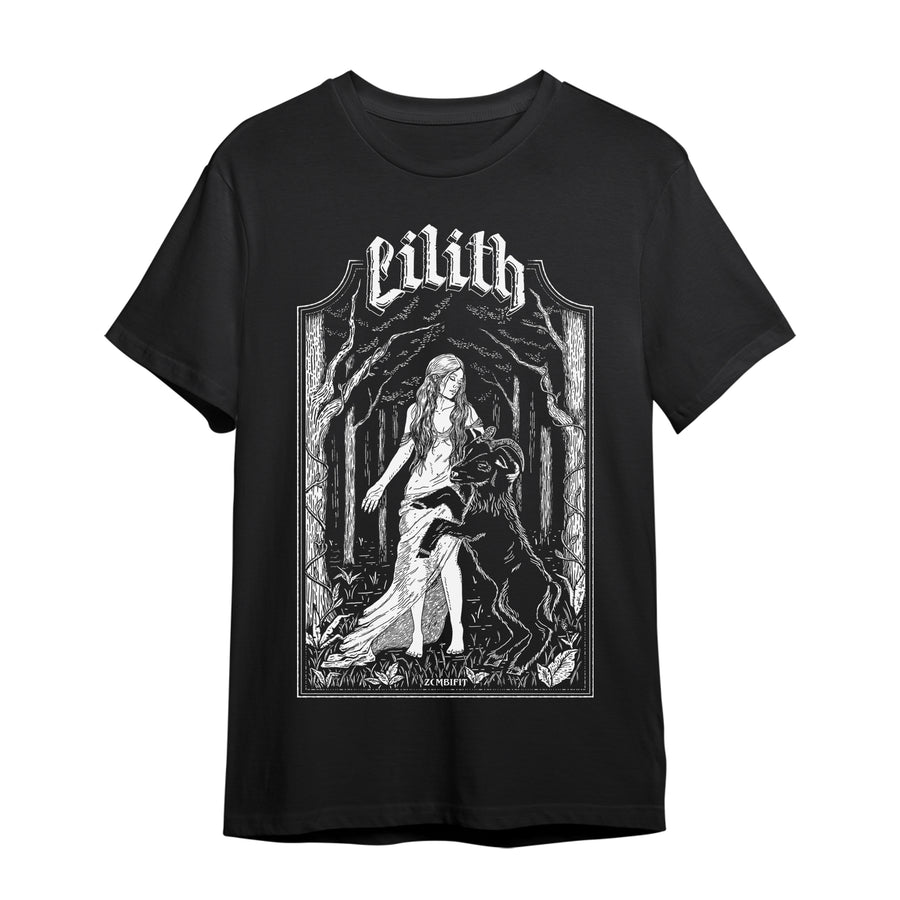 Lilith Black Graphic T-Shirt