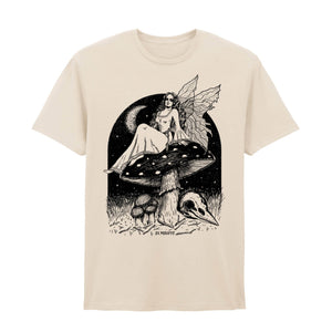 Night Fairy Natural Coloured T-Shirt T-shirt Zombifit