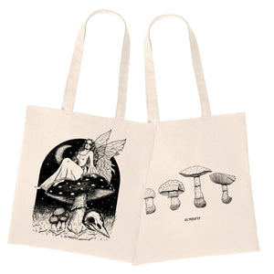 Night Fairy Tote Bag – 100% Cotton Shopping Bag Zombifit