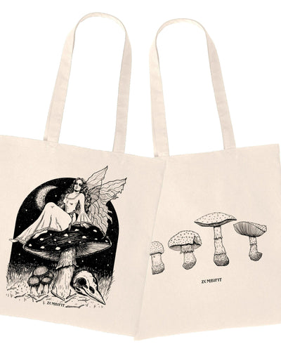 Night Fairy Tote Bag – 100% Cotton Shopping Bag Zombifit