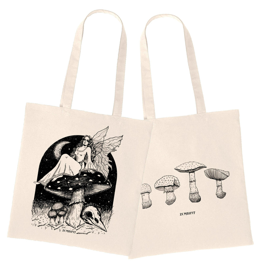 Night Fairy Tote Bag – 100% Cotton Shopping Bag Zombifit