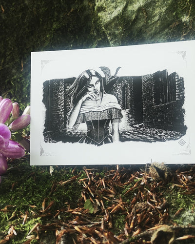 Savouring Her Prey Postcard Postcard Zombifit
