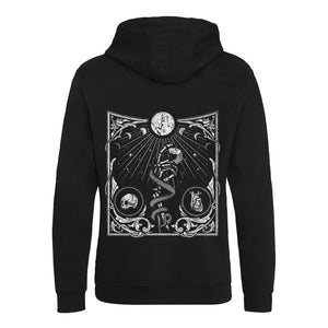 Touch of Evil Black Zip up Hoodie zoodie Zombifit