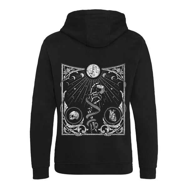 Touch of Evil Black Zip up Hoodie zoodie Zombifit