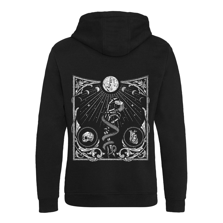 Touch of Evil Black Zip up Hoodie zoodie Zombifit