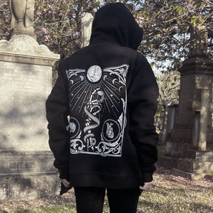 Touch of Evil Black Zip up Hoodie zoodie Zombifit