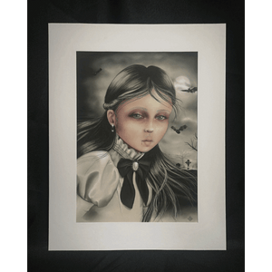 Vampire Child A4 Print Wall Art Zombifit