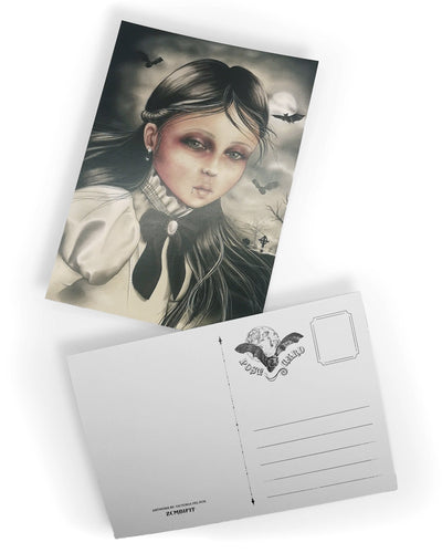 Vampire Child Postcard Postcard Zombifit