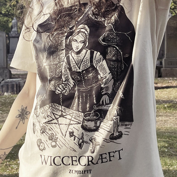 Witchcraft Natural Coloured T-Shirt T-shirt Zombifit