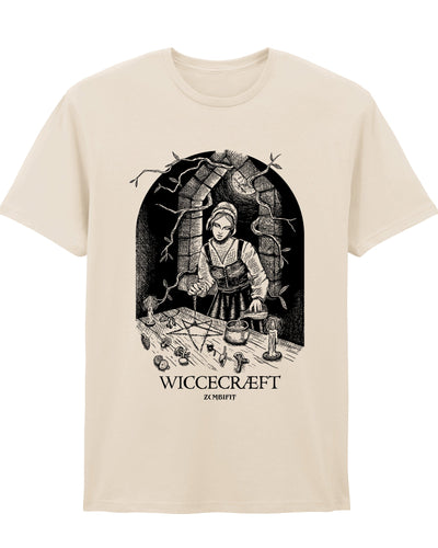 Witchcraft Natural Coloured T-Shirt T-shirt Zombifit