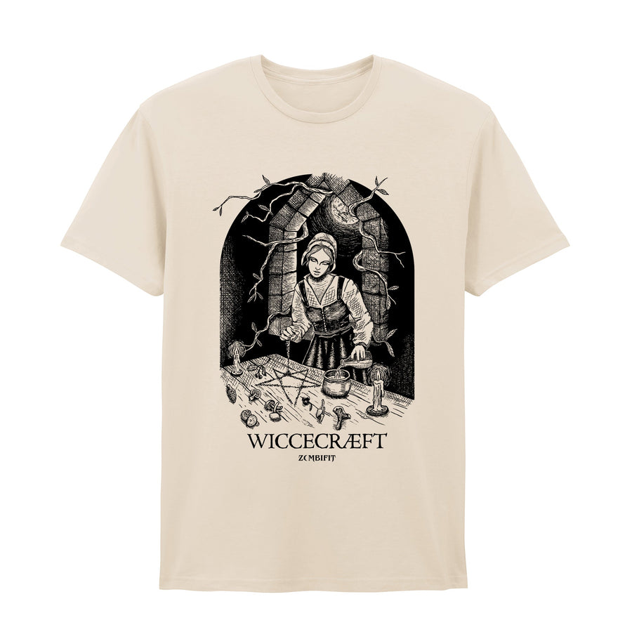 Witchcraft Natural Coloured T-Shirt T-shirt Zombifit
