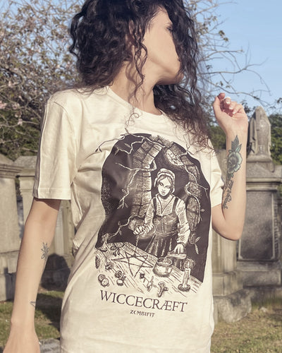 Witchcraft Natural Coloured T-Shirt T-shirt Zombifit