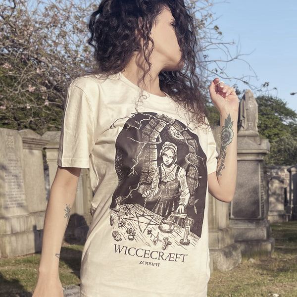 Witchcraft Natural Coloured T-Shirt T-shirt Zombifit